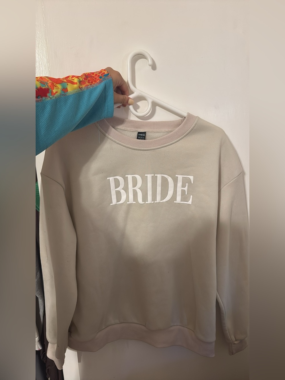 BRIDE Ivory Sweatshirt Crewneck